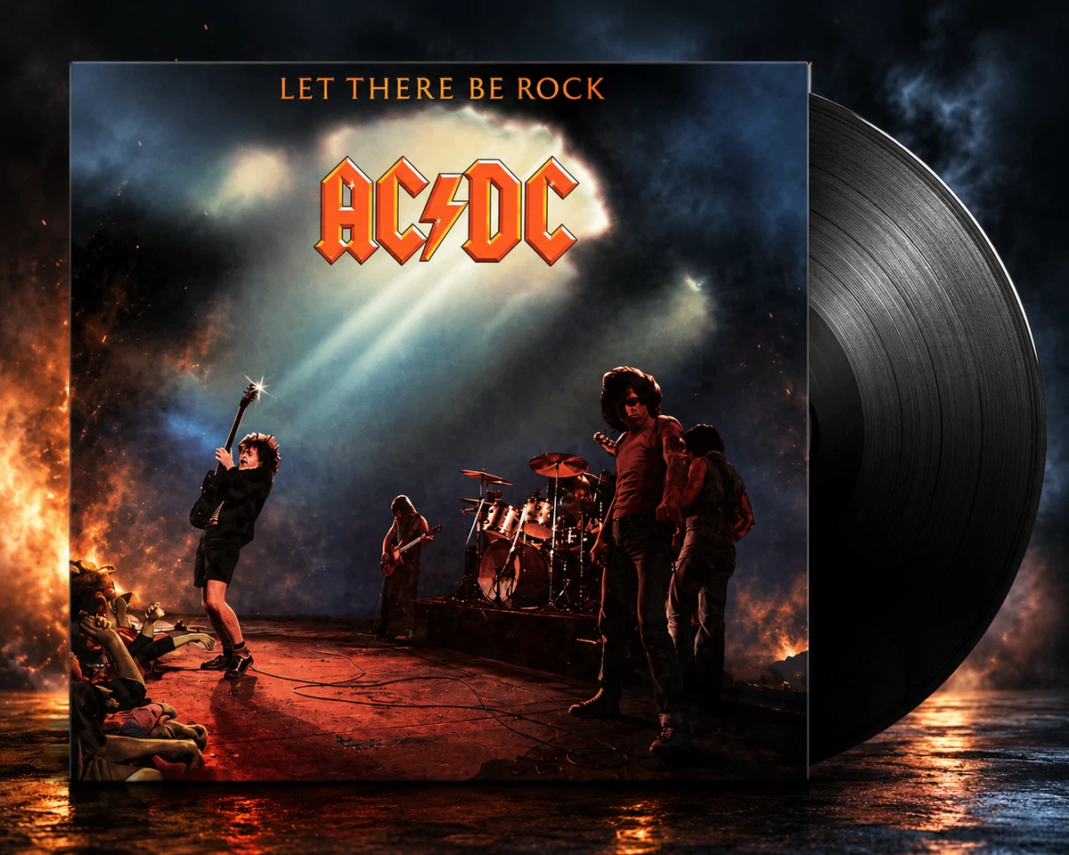 AC/DC Let There Be Rock LP NUEVO Vinilo Sellado Remasterizado Sony Music...