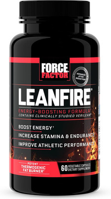 Leanfire Pre Workout Energy Pills with Green Tea Extract and Caffeine to Increas
