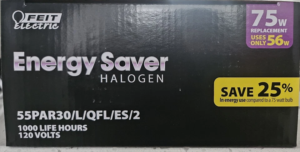 Feit Electric 55PAR30/L/QFL/ES/2 56-watt 2-pack Equivalent To 75 Watt - Image 4 of 4