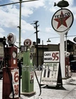 1930s TEXACO Gas Station - 11 Cents a Gallon 8.5x11 Photo (239-C)