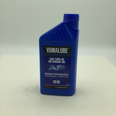 Yamalube 10w40 1 Qt. 4W Engine Oil Marine Performance