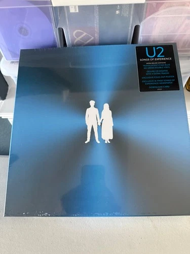 U2 – Songs Of Experience Deluxe Translucent Blue 180 GM 2 LP + CD Didgipak NEW