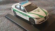  POLIZIA LOCALE MILANO 1/43 Alfa Romeo Giulia RRM Con box Plexiglass 