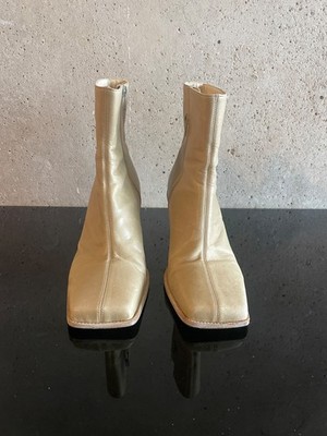 Jacquemus Stiefel Boots Les Bottes Carro Basses, Gr. 40