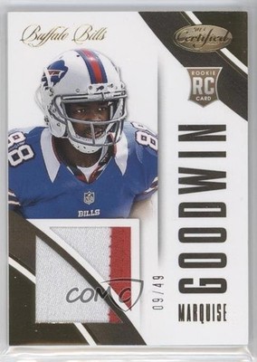 2013 Certified Potential Materials Prime 9/49 Marquise Goodwin #24 Rookie RC 0f8
