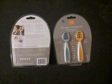 Lot Of 2 NumNum Baby Spoons Set Baby Essentials Pre-Spoon GOOtensils for 6 Mos