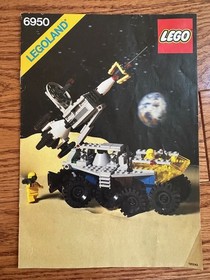 LEGO 6950 Space System Mobile Rocket Transport (Complete with box & manual)