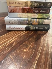 Lot Of 5 Frank Delaney Novels Ireland, Tipperary, Kenmare, Storyteller, Shannon
