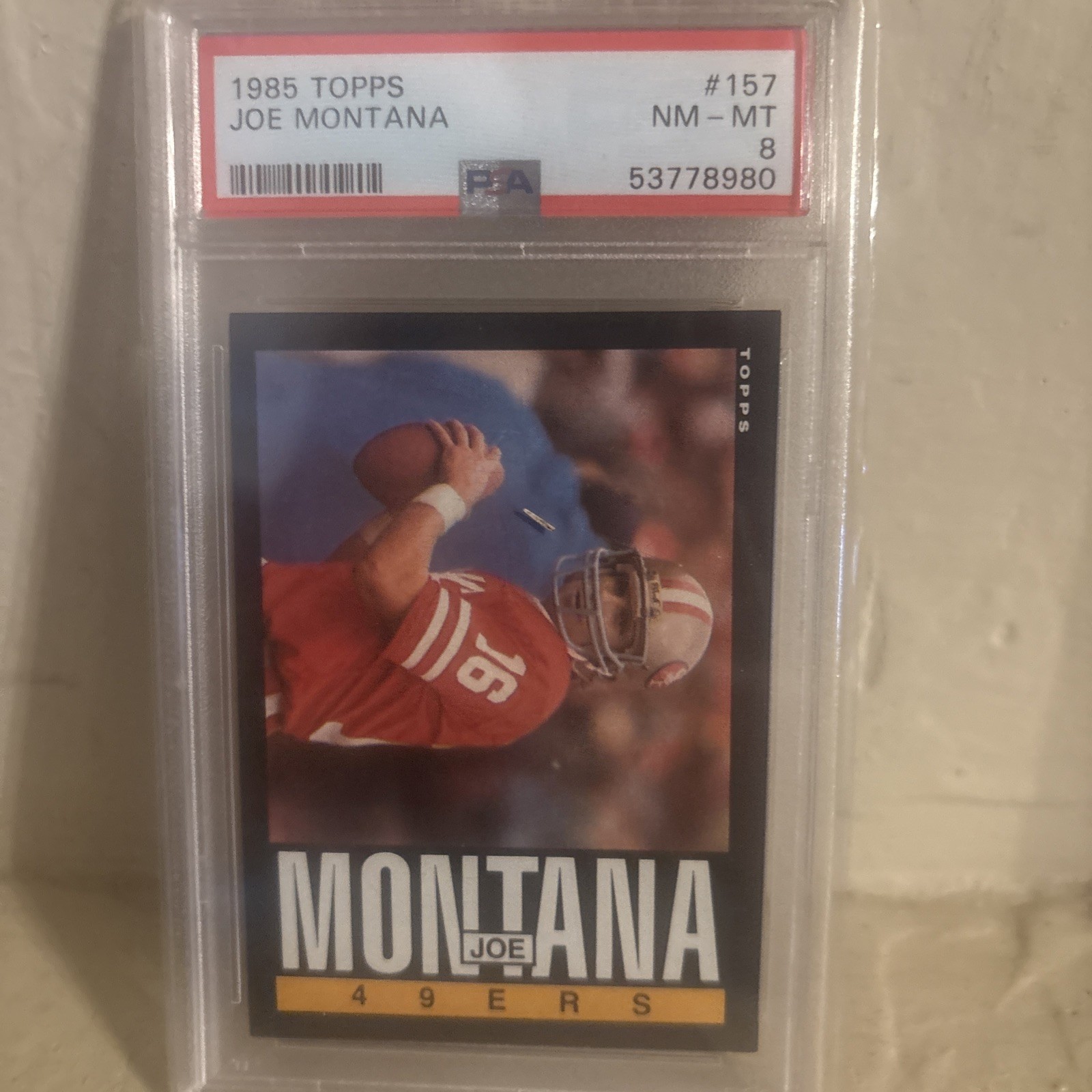 1985 Topps - Joe Montana #157
