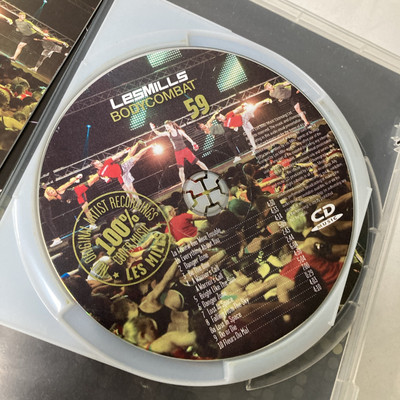 BODYCOMBAT　DVD　CD Les Mills BODYCOMBAT BODY COMBAT 59 DVD CD and notes- | eBay UK
