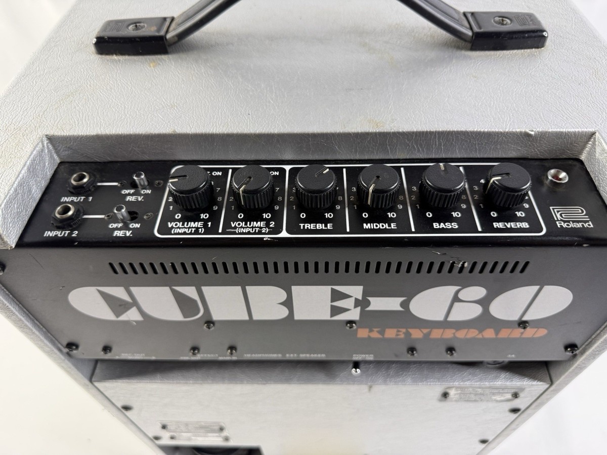 Roland Cube 60 Keyboard Vintage Amplifier Working In Excellent