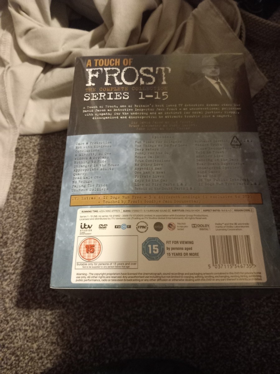 (未使用･未開封品)　Touch of Frost: Complete Series [DVD] [Import] vf3p617 未使用・未開封品) Touch of Frost: Complete Series [DVD