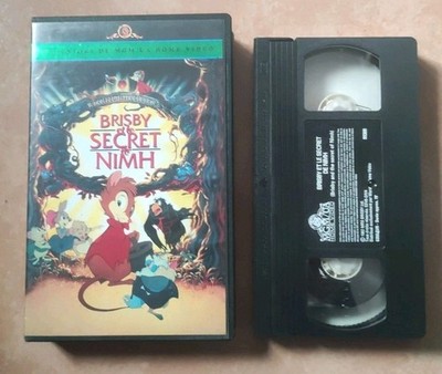 #262 K7 VHS / Videokassette Brisby und das Geheimnis von Nimh Don Bluth 1982