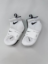 Nike Kids 6-Pack Cushioned Ankle Socks 4209 - 4-5, White/Grey/Black, P2 C973T 