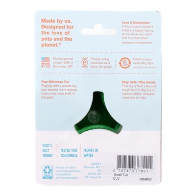 WEST PAW Tux Durable Interactive Chew & Treat Dispenser for