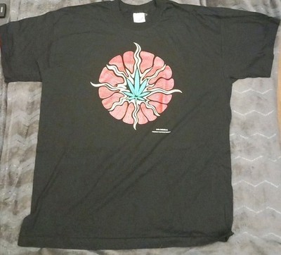 T-Shirt Marihuana Zeichen Fishcore Rote Sonne Screen Stars Größe XL