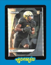 UCF/Denver Broncos 2025 Panini Prizm Draft Picks RJ Harvey #135
