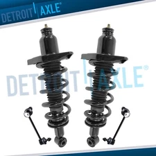 AWD Rear Struts w/ Coil Spring Assembly Sway Bars Kit for 2014 - 2019 Acura MDX