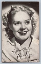 Arcade Card Alice Faye Singer Actress You'll Never Know Hello Frisco J631
