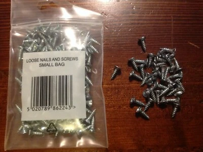 AVOCET 200 Countersunk Twin Thread Pozi Wood Screws Bright Zinc Plated 3.5 x 12mm