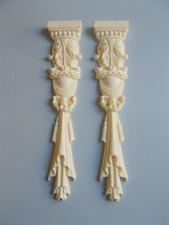 One Ornate Pair Of Ffench Style Columns Pillars Furniture Projects Mirror 