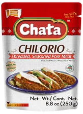 Pork Chilorio, Shredded Seasoned Meat, 8.8 Oz, Pack of 1