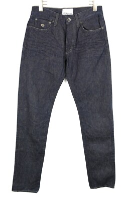 ENERGIE Jeans Men's W31/L34 Whiskers Fade Effect Tapered Fit Button Denim