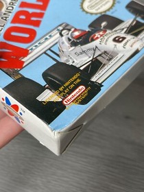 Michael Andretti's World GP for NES - Box/Inserts ONLY- Nintendo NES