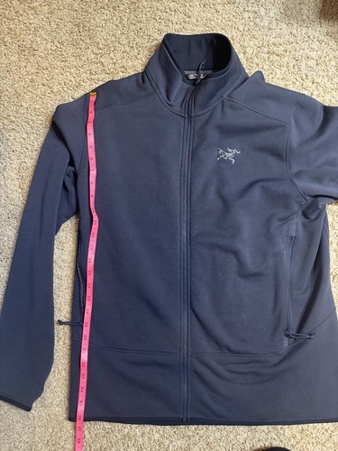 Arcteryx Kyanite Jacket Mens Large Blue Softshell Fleece Sweatshirt - Picture 10 of 10