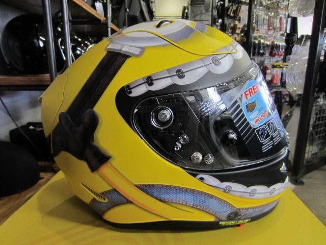 Casco completo de motocicleta OTTO Minions HJC RPHA 11 Pro (grande) - Nuevo en caja Foto 4 de 4