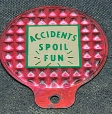 I THINK THIS IS A BICYCLE REFLECTOR  TA