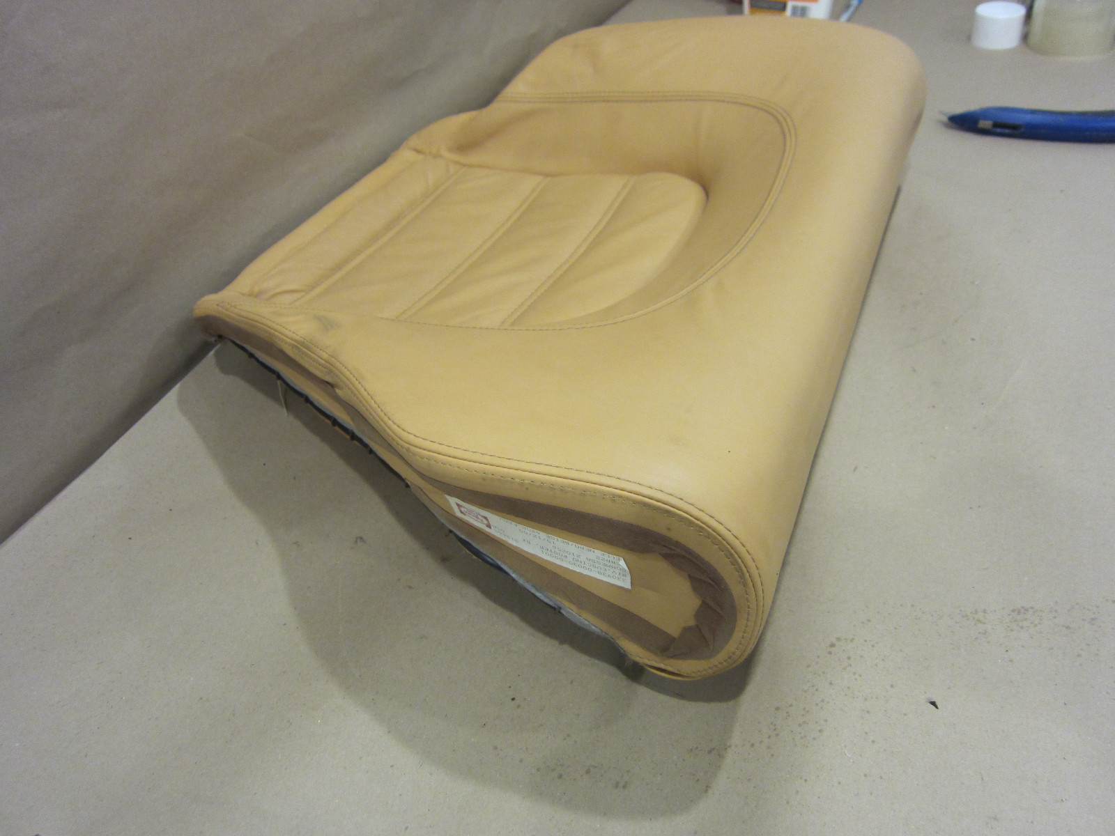Ferrari 456 M GTA -RH Rear Seat Cushion-Beige- Part# 65472805