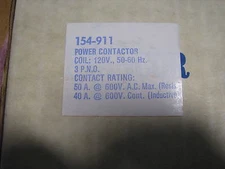 STANCOR / ESSEX POWER CONTACTOR # 154-911  NSN: 5945-01-033-5536  COIL 120V