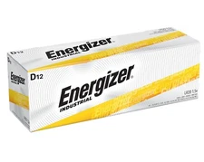 12 Pack Energizer EN95 Energizer Industrial D Alkaline Battery-New-Free Shipping