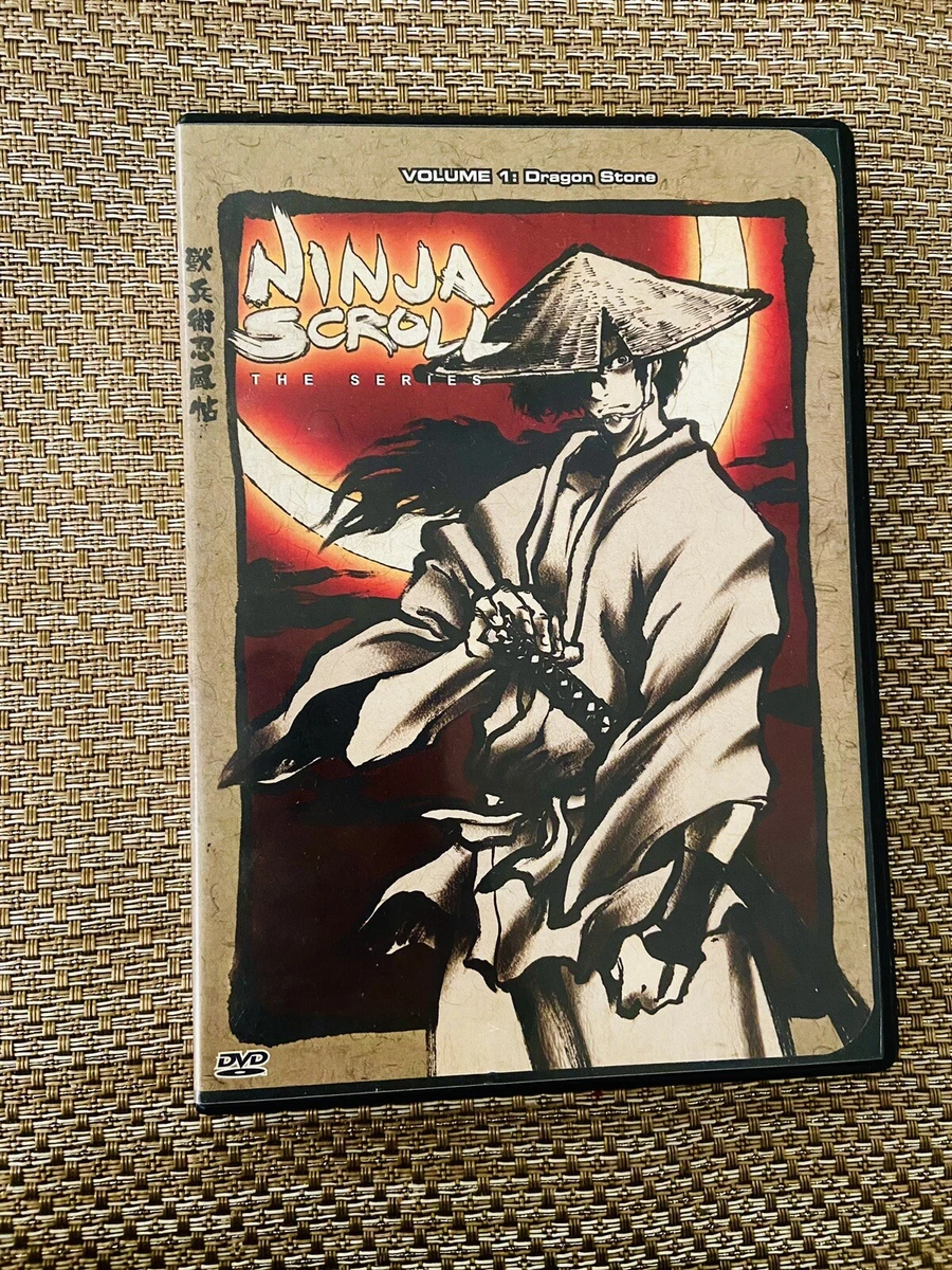 Ninja Scroll The Series Vol. 1 DVD English Dub and Japanese Ver