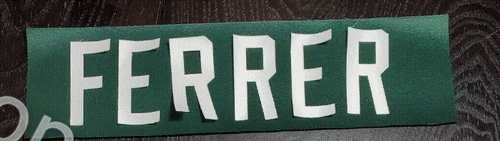 San Francisco 49ers UNSEWN Nameplate Namebar for your NFL Jersey - Any Year/Name - Picture 20 of 23