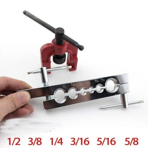 3pcs Set Copper Tube Expander Inch Hole Pipe Cutter Deburring Knife Tubing Tool - Image 2 of 4