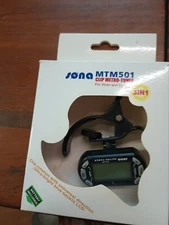 Sona MTM501 Clip Metro Tuner 3 In  1  Violin  Viola  Battery Needs Replacement