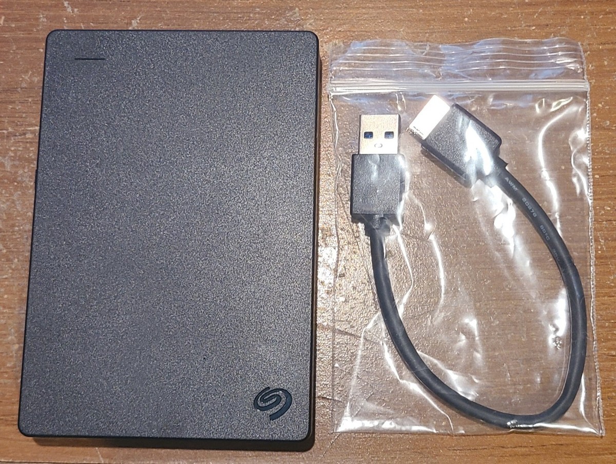 USB External 500GB Hard Drive w Cable HGST Drv Seagate Z7K500-500