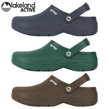 Lakeland Active Men's Dockray Waterproof Garden Clogs Insole Comfort Cusioned