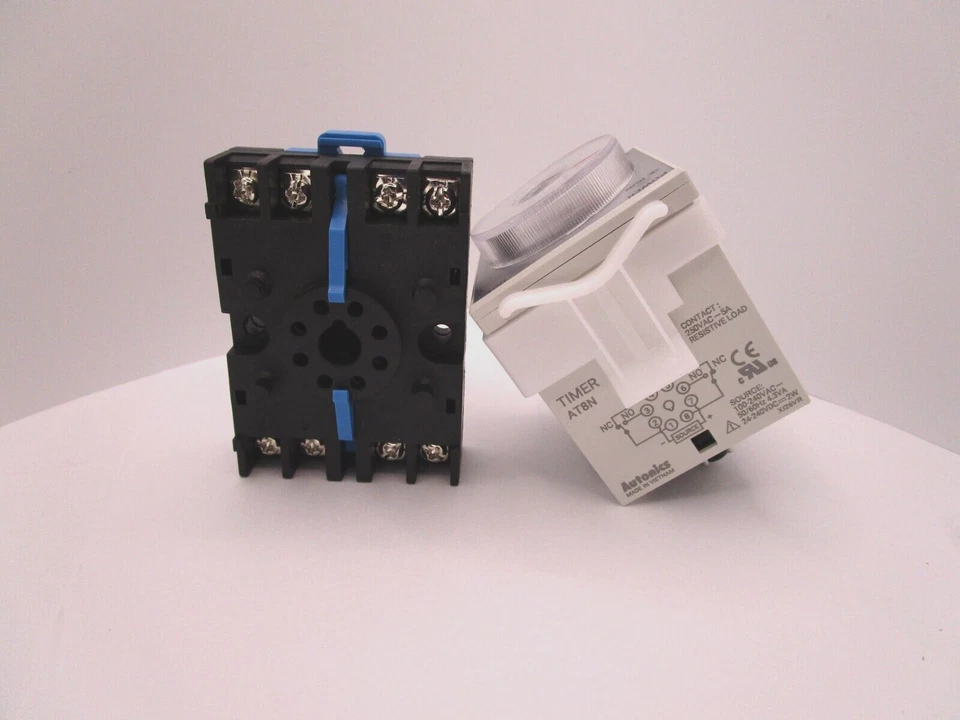 AT8N Genuine AUTONICS Timer with PS-08 Socket Base FAST SHIPPING - Image 4 of 4