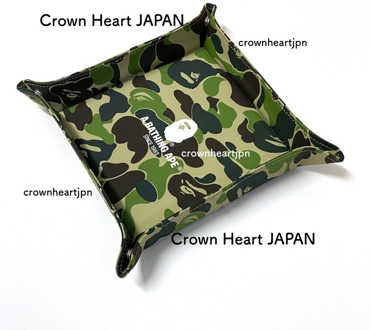 A BATHING APE ABC TRAY (L) グリーン New A Bathing Ape BAPE ABC CAMO TRAY (L) Green - BAPE JP | eBay
