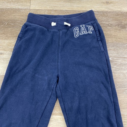GAP Stretch Tie Waist Blue Activewear Jogger Pants Boy's Size 2XL - Picture 6 of 10