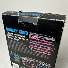 Donkey Kong Arcade Classics⭐Hang Tab Box 5 Screw⭐Nintendo NES Authentic Original