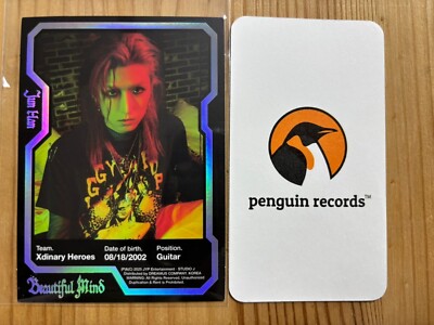 Xdinary Heroes - 6TH MINI Beautiful Mind JYPSHOP POB PHOTO CARD