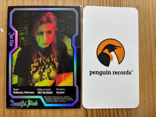 Xdinary Heroes - 6TH MINI Beautiful Mind JYPSHOP POB PHOTO CARD TRADING CARD - 第 26/38 張圖片