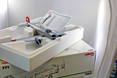 Marklin - JU-52 Swiss Version - Wind Up Tinplate Tri-Motor