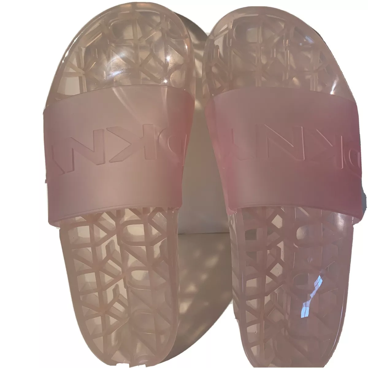 Dkny slides hotsell pink