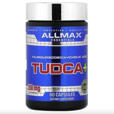 ALLMAX, TUDCA+, 250 mg, 60 Capsules