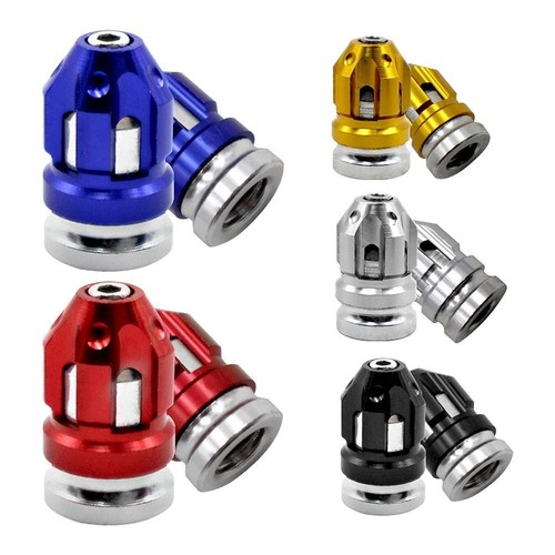 2Pcs Waterproof Covers Motorcycle Valve Cover Aluminum Alloy Tire Valve